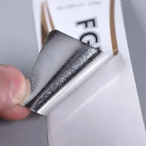 Металлизированная серебряная пленка PP пленка pp пластиковая самоклеящаяся пленка
