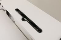 ADA 2025 Le plus récent bureau pneumatique à hauteur réglable-Bureau ergonomique à une jambe avec système de levage à gaz lisse