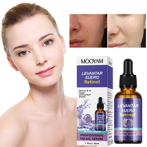 Suero Facial con <span class=keywords><strong>Retinol</strong></span> OEM y Vitamina VA VB VC VE, Ácido Hialurónico, Colágeno, Arroz, Baba de Caracol, Cuidado de la Piel MOOYAM, 10 Tipos de Suero Facial - Product Image 1