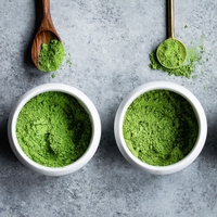 Matcha de qualité supérieure en vrac, marque privée, qualité cérémonielle, sachets de 30g, 50g, 100g, poudre de matcha, poudre de thé vert matcha