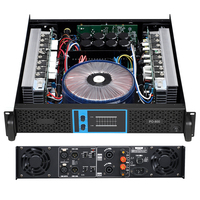 Amplificateur de puissance professionnel PO-800 2U 2 canaux 2x800W-1000W à montage en rack classe D pour scène, DJ, KTV, système PA