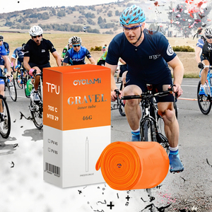 Chambre à air en TPU pour <span class=keywords><strong>vélo</strong></span> <span class=keywords><strong>700</strong></span>/32C-47C, <span class=keywords><strong>pneu</strong></span> VTT 29 32-47-622, valve FV 45mm, accessoire pour <span class=keywords><strong>vélo</strong></span> de gravier et de route - Product Image 4