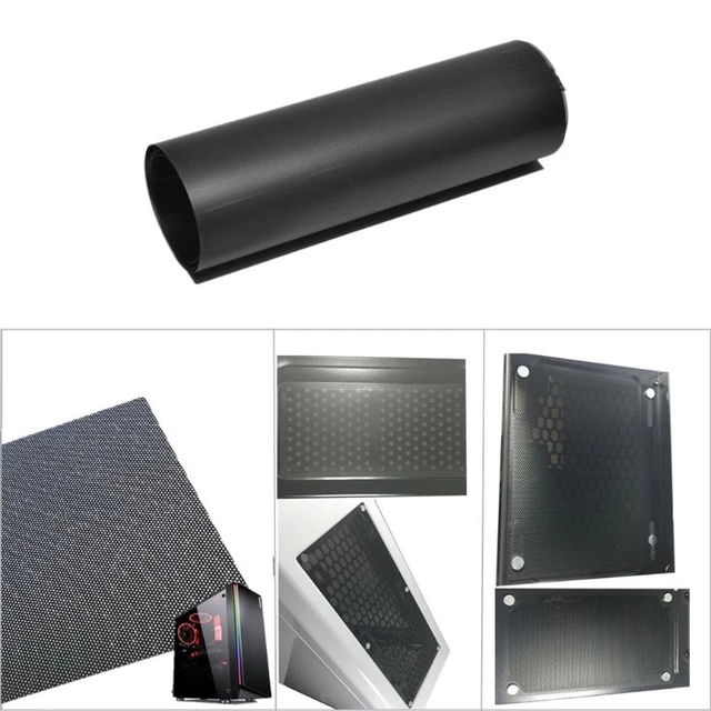 1M DIY Computer Mesh Cooler Dust Filter -Network Net Case Dustproof Cover Chassis Dust Cover 30CM PVC PC Case Fan