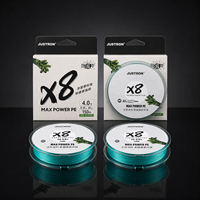 X8 Cordon tressé en PE résistant à l'usure, longue portée, résistant aux nœuds de vent, disponible en plusieurs couleurs, longueur personnalisable