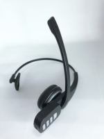 Casque sans fil Casque de bureau Centre d'appels Mono Casque de camionneur Casque avec microphone