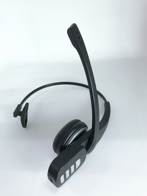 Wireless Headset Headset Office Call Center Mono Trucker Headset Headphone with Microphone