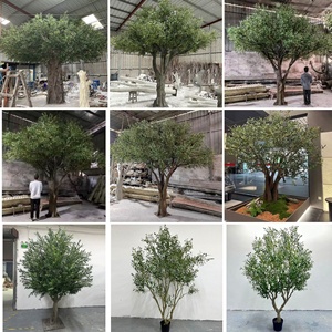 Bonsai Artificiale Personalizzato in Fibra <span class=keywords><strong>di</strong></span> Vetro, <span class=keywords><strong>Pino</strong></span> Podocarpus <span class=keywords><strong>di</strong></span> Benvenuto, 200cm, Durevole, Ecologico, Aspetto Naturale, per Interni ed Esterni, Pianta per Hotel - Product Image 1