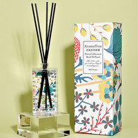 Désodorisant et parfum d'ambiance liquide écologique longue durée avec une légère senteur florale/boisée 45 ml pour usage intérieur