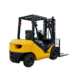 מלגזה משומשת מתוצרת יפן קומטסו 25, קיבולת 2.5 טון, בעלת תקן CE ו-BV, אחריות לשנה, מחיר בשנחאי, סין - Product Image 1