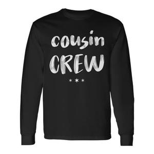 T-shirt a maniche lunghe Cousin Crew per riunioni di famiglia - Product Image 1