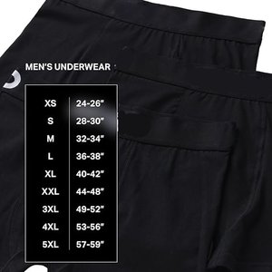 Factory New Customized Long Boxing Shorts Printed Underwear Men's Casual Underwear Plus Size Boxing Shorts Underwear - Product Image 3