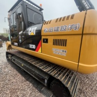 İkinci El Japon CAT323D Ekskavatör Düşük Çalışma Saatli Kaliteli Kullanılmış Cat 323 Ekskavatör Uygun Fiyatla