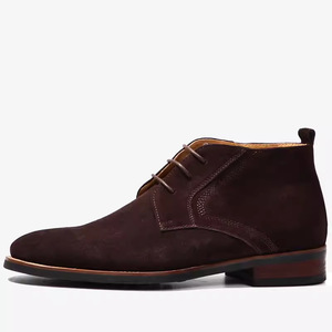 รองเท้าหนังทำมือทรงเหลี่ยมแบบผูกเชือก สไตล์ธุรกิจ น้ำหนักเบา เหมาะสำหรับฤดูร้อน ขายส่ง ไซส์ใหญ่สำหรับผู้ชาย - Product Image 6