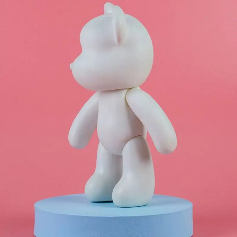 ABS bearbrick mainan tren digital aksi 400% kualitas baik boneka mainan hadiah Beabrick mainan figur Aksi