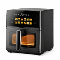 Friteuse à air numérique professionnelle avec fenêtre de visualisation, capacité portable de 6L, pour la cuisine domestique, usine OEM