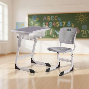Ensemble table et chaise pour enfants peu encombrant, <span class=keywords><strong>prix</strong></span> de gros pour l'école, chaises et tables d'école économiques, bureau et chaise d'école rentables - Product Image 2