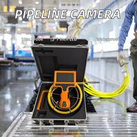 Caméra d'inspection de canalisations LYNDT YK1420, tête de caméra de 14 mm, câble de test de 10 m, écran de 7 pouces, fonction DVR, indice de protection IP67, zoom 8x