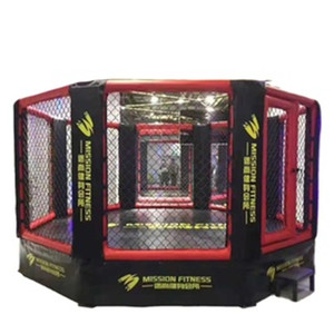 Cage professionnelle <span class=keywords><strong>Octogone</strong></span> <span class=keywords><strong>MMA</strong></span> 4*4m/5*5m/6*6m/7*7m/8*8m ring de boxe pour centre d'entraînement - Product Image 1