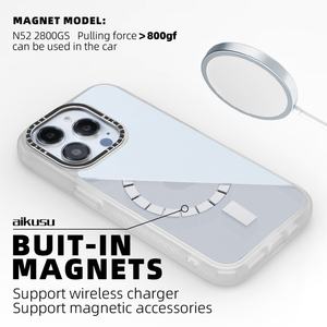 Funda Transparente Mate para Sublimación Personalizada de iPhone, Fundas Magnéticas 2D para Sublimación para iPhone 16 15 14 13 Pro Max - Product Image 3