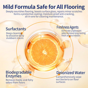 Detergente Liquido Concentrato Multifunzionale <span class=keywords><strong>per</strong></span> <span class=keywords><strong>Pavimenti</strong></span> <span class=keywords><strong>in</strong></span> <span class=keywords><strong>Legno</strong></span> Composito 500ML, Produzione Diretta OEM, Vendita all'Ingrosso e al Dettaglio - Product Image 2