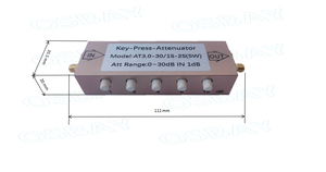 Bộ Suy Giảm Điều Chỉnh Được Nút Nhấn Loại Bước 30dB 2W 5W 3G <span class=keywords><strong>SMA</strong></span> N Bộ Suy Giảm Biến Tần RF Loại Nhấn Phím 30dB - Product Image 5