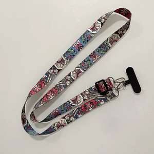 สายคล้องโทรศัพท์แบบปรับได้ วัสดุโพลีเอสเตอร์ ใช้ได้กับโทรศัพท์มือถือทุกรุ่น ความยาว 90 ซม. แบบคล้องคอหรือสะพายไหล่ - Product Image 6