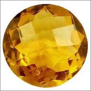 M.Y.GEMS - Gema Suelta de Citrino Natural Grado AAA, Corte Briolette, 8 mm, Tratada con Calor Dorado, para Joyería, con Certificación de Terceros, 1.50 - Product Image 3