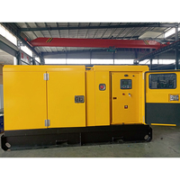 Générateur diesel insonorisé Perkins 80 kW 100 kVA 480 V à démarrage automatique, châssis ouvert, avec certificat CE pour hôtel