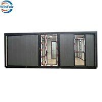 Maison Modulaire Préfabriquée Pliable WinFair Butterfly, 2 Pièces, Conteneur Extensible, Expansible, Maison Mobile d'Europe, Fabriquée en Chine