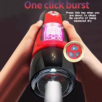 Automatischer Stoß-Masturbator für Männer mit Vibration, Penis-Maschine, Masturbationsbecher, Taschenmuschi, Sexspielzeug für Erwachsene, Erotikshop-Artikel