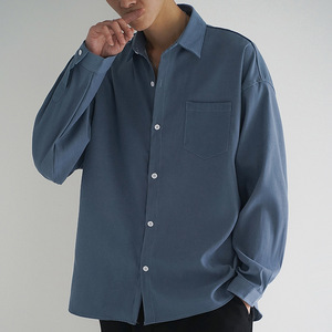 Chemise de travail de bureau décontractée blanche personnalisée de haute qualité Chemise boutonnée formelle à manches longues pour hommes - Product Image 5
