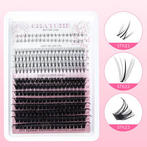 Extensions <span class=keywords><strong>de</strong></span> <span class=keywords><strong>cils</strong></span> d'apparence naturelle, amélioration du maquillage des yeux, faux <span class=keywords><strong>cils</strong></span> cosmétiques, faux <span class=keywords><strong>cils</strong></span> en grappe, kit <span class=keywords><strong>de</strong></span> faux <span class=keywords><strong>cils</strong></span> - Product Image 6