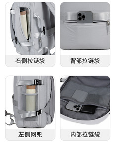 <span class=keywords><strong>Sac</strong></span> <span class=keywords><strong>à</strong></span> <span class=keywords><strong>dos</strong></span> de voyage <span class=keywords><strong>chic</strong></span> et personnalisable, color-block, grande capacité, léger, pour ordinateur portable, sacs <span class=keywords><strong>à</strong></span> <span class=keywords><strong>dos</strong></span> pour hommes et femmes, vente en gros - Product Image 4