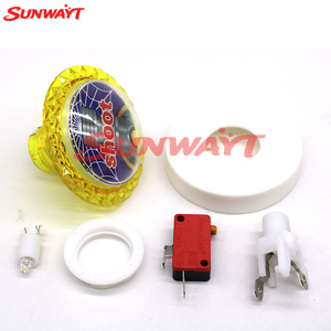 Botones de Arcade de 60mm y 46mm Directo de Fábrica, Botones de Disparo y Botones de Mejora para Máquinas de Juego de Habilidad y Mesas de Pesca - Product Image 6
