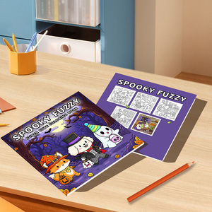 Libro <span class=keywords><strong>da</strong></span> <span class=keywords><strong>colorare</strong></span> a tema Halloween Super carino con <span class=keywords><strong>personaggi</strong></span> adorabili - Product Image 6