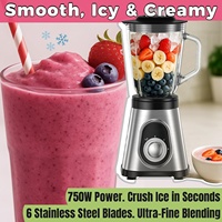 En stock, Blender Bardefu 8 en 1, 9500W, 4L, multifonction, boîtier en acier inoxydable, robot culinaire, blender commercial