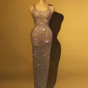 Fashion Nova Gold Dress - Elegant Sparkle Prom Gown