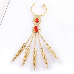 Anillos de Uñas de Lujo para Disfraces de Reina Antigua, 10 Piezas, Joyería de Cosplay, Venta al por Mayor - Product Image 6