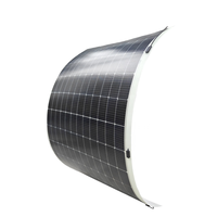 Flexibles Solarmodul mit Bypass-Dioden 18V 36V 43V Vmp Klebstoffstreifen Begehbares Dachmontageschutzband