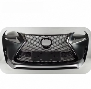 Nouveau Kit Carrosserie Automobile de Haute Qualité F-Sport, Moulures de Pare-chocs Avant et Radiateur Scintillant pour NX200t 2014-2016, Gris Argenté et Noir - Product Image 2