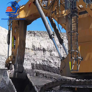 Buen estado Japón Original Bajo consumo de combustible Caterpillar 6060 Excavadora usada <span class=keywords><strong>600</strong></span> Toneladas Excavadora grande sobre orugas - Product Image 4