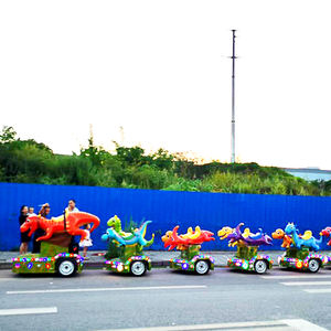 Shopping-centro recreativo para niños, <span class=keywords><strong>tren</strong></span> de dinosaurios a la venta - Product Image 2