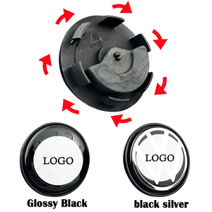 Tapas flotantes para el centro de rueda de coche 56mm <span class=keywords><strong>65mm</strong></span> para <span class=keywords><strong>VW</strong></span> Jetta MK5 Golf Passat Styling CC Golf # 3B7601171 / # 1J0601171 - Product Image 5