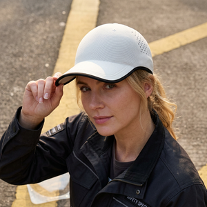 Casquette de baseball sportive légère sans coutures, séchage rapide, évacuation de l'humidité, respirante, extensible, haute performance, logo personnalisé - Product Image 2