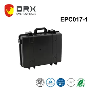 DRXエベレストEPC017-1卸売運搬防水ABSプラスチックevelナイフDJインストルメントケースドローン用