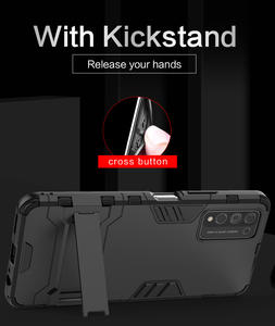 <span class=keywords><strong>Coque</strong></span> de téléphone givrée <span class=keywords><strong>Protection</strong></span> contre les chutes de qualité couverture arrière avec béquille pour <span class=keywords><strong>coque</strong></span> de téléphone <span class=keywords><strong>Honor</strong></span> 10X Lite - Product Image 6