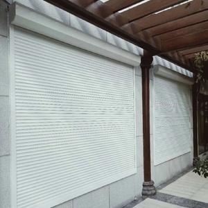 Persianas enrollables de alta calidad para villas, persianas enrollables industriales de aluminio, persianas enrollables para garajes con interruptores de pared - Product Image 4