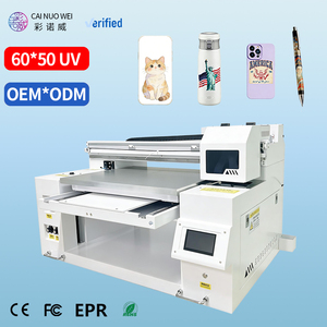 Commercial UV 6050 Flatbed Inkjet Cylinder Rotary UV Hybrid Printing for Acrylic Wood and Aluminum Products for Small Business - Product Image 1