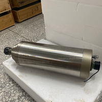 Moteur de broche haute vitesse refroidi par eau CS 4,5 kW ER20 220 V/380 V, 4 roulements, 24 000 tr/min, couple de 1,2 Nm, pour routeur CNC et travail du bois