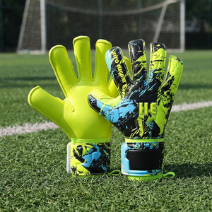 Guantes de Portero de Fútbol Hito Legend, Impresión por Sublimación, Dedos Completos, Antideslizantes, Transpirables, Correa de Muñeca Ajustable, Unisex - Product Image 2